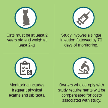 Clinical Study for cats with chronic kidney disease